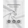 imageMAGCOMSEN Womens Long Sleeve Shirts V Neck Cotton Basic Tee Soft Breathable Casual Tops CassicFit TShirtWhite