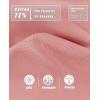 imageMAGCOMSEN Womens Polo Shirts Cotton 3Button Short Sleeve Collared Tops Summer Cool Shirt Uniform Casual ShirtsGrey Pink