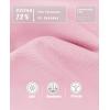 imageMAGCOMSEN Womens Polo Shirts Cotton 3Button Short Sleeve Collared Tops Summer Cool Shirt Uniform Casual ShirtsLight Pink