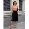 imageMAGCOMSEN Womens Cotton T Shirt VNeck Short Sleeve Shirt ClassicFit Casual Breathable Tee Summer Basic TopsApricot