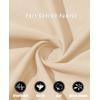 imageMAGCOMSEN Womens Cotton T Shirt VNeck Short Sleeve Shirt ClassicFit Casual Breathable Tee Summer Basic TopsLight Apricot