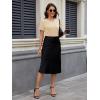 imageMAGCOMSEN Womens Cotton T Shirt VNeck Short Sleeve Shirt ClassicFit Casual Breathable Tee Summer Basic TopsLight Apricot