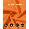 imageMAGCOMSEN Womens Cotton T Shirt VNeck Short Sleeve Shirt ClassicFit Casual Breathable Tee Summer Basic TopsOrange