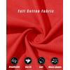 imageMAGCOMSEN Womens Cotton T Shirt VNeck Short Sleeve Shirt ClassicFit Casual Breathable Tee Summer Basic TopsTomato Red