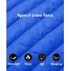 imageMAGCOMSEN Womens Hooded Puffer Jacket Lightweight Quilted Padded Coat 4 Pockets Zipup Winter Warm OuterwearAzure Blue