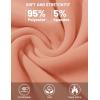 imageMAGCOMSEN Womens Fleece Pants Track Athletic Running Yoga Velour Pants Jogger Comfy Pajama Lounge SweatpantsApricot