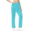 imageMAGCOMSEN Womens Fleece Pants Track Athletic Running Yoga Velour Pants Jogger Comfy Pajama Lounge SweatpantsAqua Blue