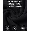 imageMAGCOMSEN Womens Fleece Pants Track Athletic Running Yoga Velour Pants Jogger Comfy Pajama Lounge SweatpantsBlack