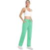 imageMAGCOMSEN Womens Fleece Pants Track Athletic Running Yoga Velour Pants Jogger Comfy Pajama Lounge SweatpantsMint Green