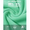 imageMAGCOMSEN Womens Fleece Pants Track Athletic Running Yoga Velour Pants Jogger Comfy Pajama Lounge SweatpantsMint Green