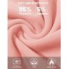 imageMAGCOMSEN Womens Fleece Pants Track Athletic Running Yoga Velour Pants Jogger Comfy Pajama Lounge SweatpantsPink