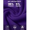 imageMAGCOMSEN Womens Fleece Pants Track Athletic Running Yoga Velour Pants Jogger Comfy Pajama Lounge SweatpantsPurple