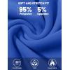 imageMAGCOMSEN Womens Fleece Pants Track Athletic Running Yoga Velour Pants Jogger Comfy Pajama Lounge SweatpantsSea Blue