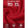 imageMAGCOMSEN Womens Fleece Pants Track Athletic Running Yoga Velour Pants Jogger Comfy Pajama Lounge SweatpantsTomato