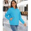 imageMAGCOMSEN Womens Diamond Quilted Jackets Lightweight Casual Bomber Jacket Warm Cotton Padded Coats with 2 PocketsIce Blue