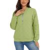 imageMAGCOMSEN Womens Diamond Quilted Jackets Lightweight Casual Bomber Jacket Warm Cotton Padded Coats with 2 PocketsOlive Green