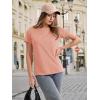 imageMAGCOMSEN Womens TShirts Cotton ShortSleeve Shirts CrewNeck Tees ClassicFit Breathable Casual Summer TopsApricot