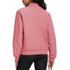 imageMAGCOMSEN Womens Winter Bomber Jacket Casual Basic Zip Up Padded Coats Water Resistant Long Sleeve Outwear with PocketsGrey Pink