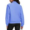 imageMAGCOMSEN Womens Winter Bomber Jacket Casual Basic Zip Up Padded Coats Water Resistant Long Sleeve Outwear with PocketsLight Blue