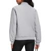 imageMAGCOMSEN Womens Winter Bomber Jacket Casual Basic Zip Up Padded Coats Water Resistant Long Sleeve Outwear with PocketsLight Grey