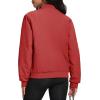 imageMAGCOMSEN Womens Winter Bomber Jacket Casual Basic Zip Up Padded Coats Water Resistant Long Sleeve Outwear with PocketsOrange Red
