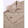 imageMAGCOMSEN Mens Polo Shirt Quick Dry Performance Short Sleeve Tactical Shirts Pique Jersey Golf ShirtKhaki