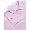 imageMAGCOMSEN Mens Polo Shirt Quick Dry Performance Short Sleeve Tactical Shirts Pique Jersey Golf ShirtPinkish Purpleshort