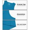 imageMAGCOMSEN Mens UPF 50 Tank Top Quick Dry Summer Workout Muscle Sleeveless Shirts for Swim Beach BodybuildingBlue Green