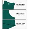 imageMAGCOMSEN Mens UPF 50 Tank Top Quick Dry Summer Workout Muscle Sleeveless Shirts for Swim Beach BodybuildingEmerald Green