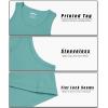 imageMAGCOMSEN Mens UPF 50 Tank Top Quick Dry Summer Workout Muscle Sleeveless Shirts for Swim Beach BodybuildingGrey Green