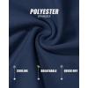imageMAGCOMSEN Mens UPF 50 Tank Top Quick Dry Summer Workout Muscle Sleeveless Shirts for Swim Beach BodybuildingNavy