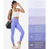 imageMAGCOMSEN Womens High Waisted Workout Leggings with Pockets Tummy Control 78 Yoga Pants Stretch Gym Athletic LeggingsDark Purple Blue