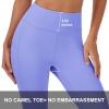 imageMAGCOMSEN Womens High Waisted Workout Leggings with Pockets Tummy Control 78 Yoga Pants Stretch Gym Athletic LeggingsDark Purple Blue