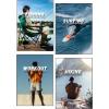 imageMAGCOMSEN Mens Long Sleeve Shirts UPF 50 UV Sun Protection Athletic Shirts for Hiking Running Workout Rash GuardBeach Glass