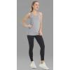 imageMAGCOMSEN Womens Racerback Tank Tops UPF 50 Workout Shirts Quick Dry Sun Protection Sleeveless Tops for Gym YogaBlackDark GreyLight Grey