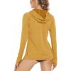 imageMAGCOMSEN Womens Hoodie Shirts UPF 50 UV Protection Long Sleeve Sun Shirt Fishing Hiking Athletic Shirts with Thumb HoleGinger