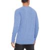 imageMAGCOMSEN Mens Long Sleeve Shirt Quick Dry UPF 50 Sun Protection Lightweight TShirt Athletic Workout Fishing TeeLight Blue