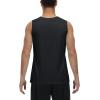 imageMAGCOMSEN Mens UPF 50 Tank Tops Quick Dry Workout Gym Sleeveless Muscle Shirts Summer Beach Swim ShirtBlack