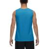imageMAGCOMSEN Mens UPF 50 Tank Tops Quick Dry Workout Gym Sleeveless Muscle Shirts Summer Beach Swim ShirtBlue Green