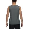 imageMAGCOMSEN Mens UPF 50 Tank Tops Quick Dry Workout Gym Sleeveless Muscle Shirts Summer Beach Swim ShirtDark Grey