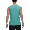 imageMAGCOMSEN Mens UPF 50 Tank Tops Quick Dry Workout Gym Sleeveless Muscle Shirts Summer Beach Swim ShirtGrey Green