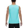 imageMAGCOMSEN Mens UPF 50 Tank Tops Quick Dry Workout Gym Sleeveless Muscle Shirts Summer Beach Swim ShirtLight Blue