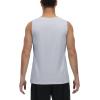 imageMAGCOMSEN Mens UPF 50 Tank Tops Quick Dry Workout Gym Sleeveless Muscle Shirts Summer Beach Swim ShirtLight Grey