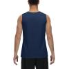 imageMAGCOMSEN Mens UPF 50 Tank Tops Quick Dry Workout Gym Sleeveless Muscle Shirts Summer Beach Swim ShirtNavy
