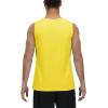 imageMAGCOMSEN Mens UPF 50 Tank Tops Quick Dry Workout Gym Sleeveless Muscle Shirts Summer Beach Swim ShirtYellow