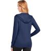 imageMAGCOMSEN Womens UPF 50 Sun Protection Jacket Long Sleeve Zip Up Cooling Lightweight Hoodie Hiking ShirtNavy
