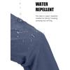 imageMAGCOMSEN Mens Lightweight Hiking Pants Quick Dry Running Pants with Zipper Pockets Open Bottom Sweatpants WorkoutBlue