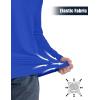 imageMAGCOMSEN Mens Quarter Zip Pullover Long Sleeve Sweatshirts Fleece Lined Golf Pullover Thermal Gym Workout TopsBlue