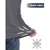 imageMAGCOMSEN Mens Quarter Zip Pullover Long Sleeve Sweatshirts Fleece Lined Golf Pullover Thermal Gym Workout TopsDark Grey