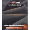 imageMAGCOMSEN Mens Quarter Zip Pullover Long Sleeve Sweatshirts Fleece Lined Golf Pullover Thermal Gym Workout TopsDark Grey